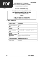 Modalidad Presencial: Dibujo de Ingeniería I