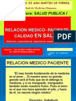 Relación Médico Paciente