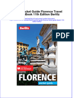 (Download PDF) Berlitz Pocket Guide Florence Travel Guide 11Th Edition Berlitz Ebook Online Full Chapter