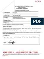 Chemistry Coursework 1