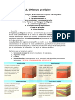 El Tiempo Geológico.
