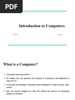 Introduction To Computers