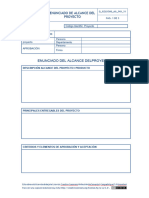 Plantilla ISO21500 Enunciado Alcance