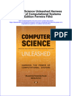 Instant Download Ebook of Computer Science Unleashed Harness The Power of Computational Systems 1St Edition Ferreira Filho Online Full Chapter PDF