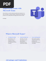 Presentation On Microsoft Teams