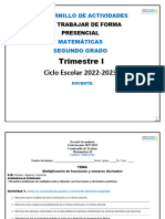 C. Trabajo Matematicas 2° Primer Trimestre