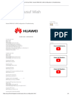 Engr. MD Yusuf Miah - Huawei GPON OLT & ONU Configuration & Troubleshooting