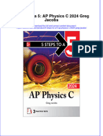 (Download PDF) 5 Steps To A 5 Ap Physics C 2024 Greg Jacobs Full Chapter PDF