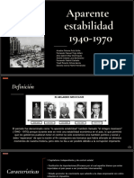 Equipo 1. Aparente Estabilidad 1940.1970. 4to I PDF