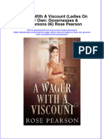 A Wager With A Viscount Ladies On Their Own Governesses Companions 06 Rose Pearson Full Chapter PDF