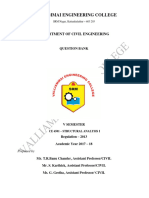 CE6501-Structural Analysis-I