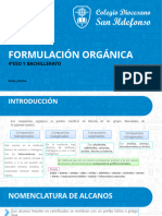 Formulación Orgánica