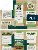 Folleto Tríptico Reciclaje y Sus Beneficios PDF