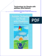 Assistive Technology For People With Disabilities 2Nd Edition Full Chapter PDF