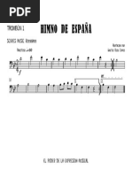 HIMNO DE ESPAÑA Trombón 1