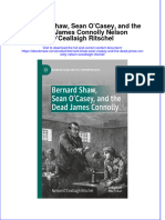 Bernard Shaw Sean Ocasey and The Dead James Connolly Nelson Oceallaigh Ritschel Full Chapter PDF