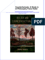 Belief and Counterfactuals A Study in Means End Philosophy Franz Huber Full Chapter PDF