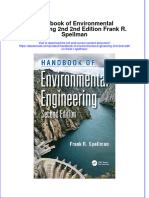 Full Download Handbook of Environmental Engineering 2Nd 2Nd Edition Frank R Spellman Ebook Online Full Chapter PDF