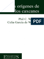 Los Orígenes de Los Caxcanes y Su Relación Con La Guerra de Los Nayaritas. Una Hipótesis 