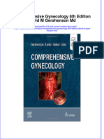 (Download PDF) Comprehensive Gynecology 8Th Edition David M Gershenson MD Full Chapter PDF