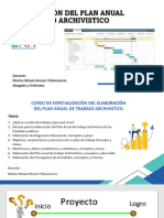 Plan de Trabajo Archivistico