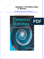 (Download PDF) Elementary Statistics 11Th Edition Allan G Bluman Full Chapter PDF