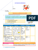 D5 A1 SESION MAT. Resolvemos Problemas de Cambio