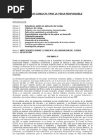 Código de Conducta para La Pesca Responsable