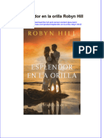 (Download PDF) Esplendor en La Orilla Robyn Hill 2 Full Chapter PDF