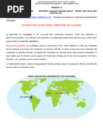 Posición Geográfica de Colombia