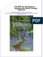 (Download PDF) Etextbook For Introductory Statistics Exploring The World Through Data 2Nd Full Chapter PDF