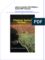 Criminal Justice in Action 9Th Edition Version Full Chapter PDF