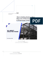 Skeleton Frame - What Is Building Skeleton - What Is Steel Structure Building - Use of Steel Frame Structures - Advantages & Disadvantage of Steel Frame