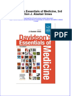 Davidsons Essentials of Medicine 3Rd Edition J Alastair Innes Full Chapter PDF