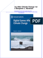 Digital Games After Climate Change 1St Edition Benjamin J Abraham Full Chapter PDF