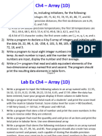 Lab Ex Ch4 Array