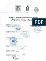 Proiect Internațional Impreuna Pentru Educatie 1