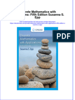 (Download PDF) Discrete Mathematics With Applications Fifth Edition Susanna S Epp Full Chapter PDF