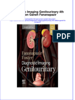 Diagnostic Imaging Genitourinary 4Th Edition Ganeh Fananapazir Full Chapter PDF