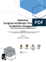 National Surgical Antibiotic Prophylaxis Guideline (Singapore) - Version 1...