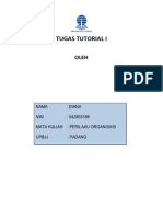 Tugas 1 Perilaku Organisasi