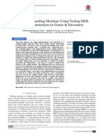 Design of A Vending Machine Using Verilog HDL and