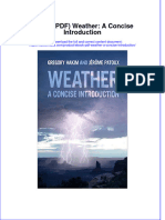 (Download PDF) Weather A Concise Introduction Full Chapter PDF