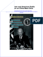 Eisenhower and American Public Opinion On China Mara Oliva Full Chapter PDF