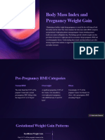 Body Mass Index and Pregnancy Weight Gain