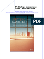 Strategic Management Concepts and Cases 3Rd Edition Full Chapter PDF