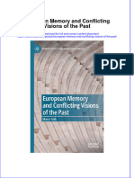 European Memory and Conflicting Visions of The Past Full Chapter PDF