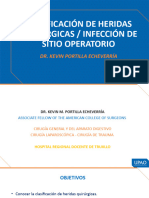 Clasificación de Heridas - IsO