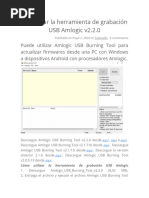 Descargar La Herramienta de Grabación USB Amlogic v2