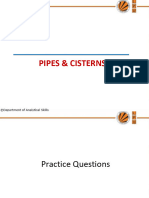 Pipes and Tanks Practice Questions PDF